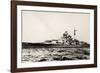 The German Battleship Bismarck of the German Kriegsmarine During Early World War II-null-Framed Photographic Print