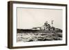 The German Battleship Bismarck of the German Kriegsmarine During Early World War II-null-Framed Photographic Print