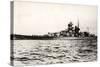 The German Battleship Gneisenau at Sea, Early in World War II-null-Stretched Canvas