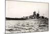 The German Battleship Gneisenau at Sea, Early in World War II-null-Mounted Photographic Print