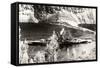 The German Battleship Tirpitz, Probably Photographed in a Norwegian Fjord-null-Framed Stretched Canvas