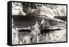 The German Battleship Tirpitz, Probably Photographed in a Norwegian Fjord-null-Framed Stretched Canvas