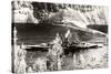 The German Battleship Tirpitz, Probably Photographed in a Norwegian Fjord-null-Stretched Canvas