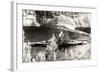 The German Battleship Tirpitz, Probably Photographed in a Norwegian Fjord-null-Framed Photographic Print