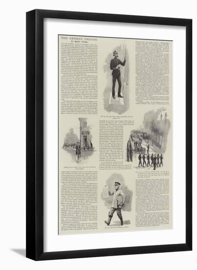 The German Chicago-null-Framed Premium Giclee Print