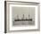 The German Cruiser Deutschland, Bound for Chinese Waters under Prince Henry of Prussia-null-Framed Giclee Print