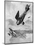 The German Diii Albatros Diving at a Foe, WW1-Geoffrey Watson-Mounted Art Print