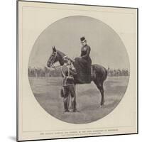 The German Emperor and Empress at the Army Manoeuvres in Westphalia-null-Mounted Giclee Print