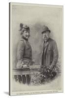 The German Emperor and His Imperial Host at Koroserdo, Hungary-null-Stretched Canvas
