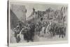 The German Emperor and Staff Entering Jerusalem by the Jaffa Gate-Melton Prior-Stretched Canvas