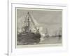 The German Emperor at Portsmouth-null-Framed Giclee Print