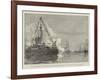 The German Emperor at Portsmouth-null-Framed Giclee Print