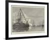 The German Emperor at Portsmouth-null-Framed Giclee Print