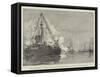 The German Emperor at Portsmouth-null-Framed Stretched Canvas