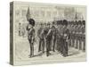The German Emperor Inspecting the Scots Guards, after His Arrival at Windsor Castle-Melton Prior-Stretched Canvas