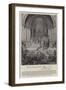 The German Emperor's Allegorical Picture-null-Framed Giclee Print