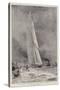 The German Emperor's New Racing Cutter Meteor II-William Lionel Wyllie-Stretched Canvas