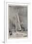 The German Emperor's New Racing Cutter Meteor II-William Lionel Wyllie-Framed Giclee Print