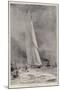 The German Emperor's New Racing Cutter Meteor II-William Lionel Wyllie-Mounted Giclee Print