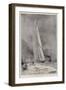 The German Emperor's New Racing Cutter Meteor II-William Lionel Wyllie-Framed Giclee Print