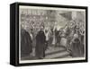 The German Emperor's Visit to the City of London-Thomas Walter Wilson-Framed Stretched Canvas