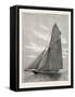 The German Emperor's Yacht Meteor, Late Thistle-null-Framed Stretched Canvas