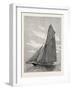 The German Emperor's Yacht Meteor, Late Thistle-null-Framed Giclee Print