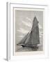 The German Emperor's Yacht Meteor, Late Thistle-null-Framed Giclee Print