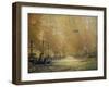 The German Fleet after Surrender, Firth of Forth, November 1918-James Paterson-Framed Giclee Print