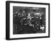 The German Freikorps with an Armoured Car and a Flame Thrower-Robert Hunt-Framed Photographic Print