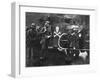 The German Freikorps with an Armoured Car and a Flame Thrower-Robert Hunt-Framed Photographic Print