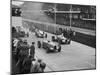 The German Grand Prix Won by Nuvolari Driving a Modified Alfa P.3-null-Mounted Photographic Print