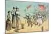 The German Invasion, from 'St. Stephen's Review Presentation Cartoon', 2 October 1886-Tom Merry-Mounted Giclee Print