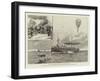 The German Naval Manoeuvres-null-Framed Giclee Print