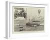 The German Naval Manoeuvres-null-Framed Giclee Print