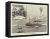 The German Naval Manoeuvres-null-Framed Stretched Canvas