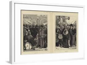 The German Occupation of Amiens-Sir James Dromgole Linton-Framed Giclee Print