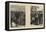 The German Occupation of Amiens-Sir James Dromgole Linton-Framed Stretched Canvas