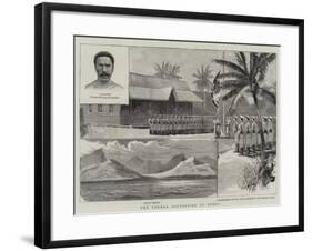 The German Occupation of Samoa-null-Framed Giclee Print