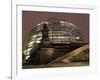 The German Parliament in the Old Reichstag Building, Berlin, Germany-David Bank-Framed Photographic Print