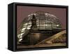 The German Parliament in the Old Reichstag Building, Berlin, Germany-David Bank-Framed Stretched Canvas