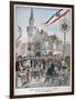 The German Pavilion at the Universal Exhibition of 1900, Paris, 1900-null-Framed Giclee Print