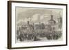 The German Rifle Meeting at Vienna, Distribution of the Prizes-null-Framed Giclee Print