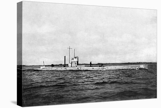 The German Submarine U15-null-Stretched Canvas