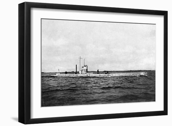 The German Submarine U15-null-Framed Photographic Print