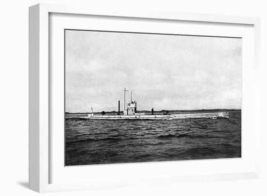 The German Submarine U15-null-Framed Photographic Print