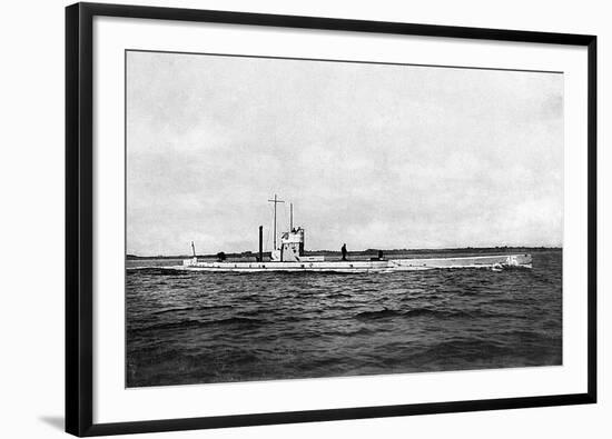 The German Submarine U15-null-Framed Photographic Print