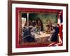 The German Surrender, (Oil on Canvas)-Terence Cuneo-Framed Giclee Print