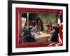 The German Surrender, (Oil on Canvas)-Terence Cuneo-Framed Giclee Print