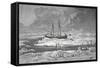 The Germania in the Ice, Pub. London 1874-null-Framed Stretched Canvas
